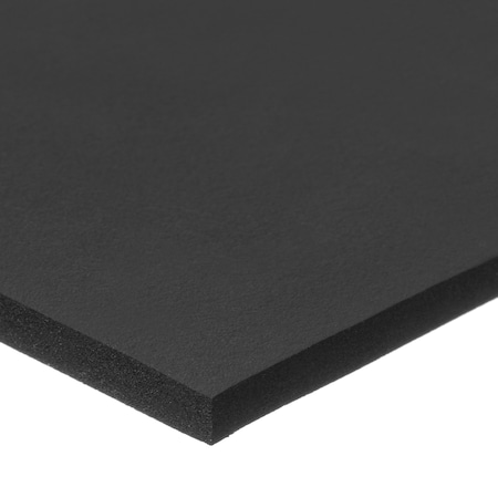 Usa Industrials Chemical-Resistant Epichlorohydrin Foam Sheets, Strips & Rolls, Closed Cell, 48" W, 600" L, Black ZUSAECHSR-44